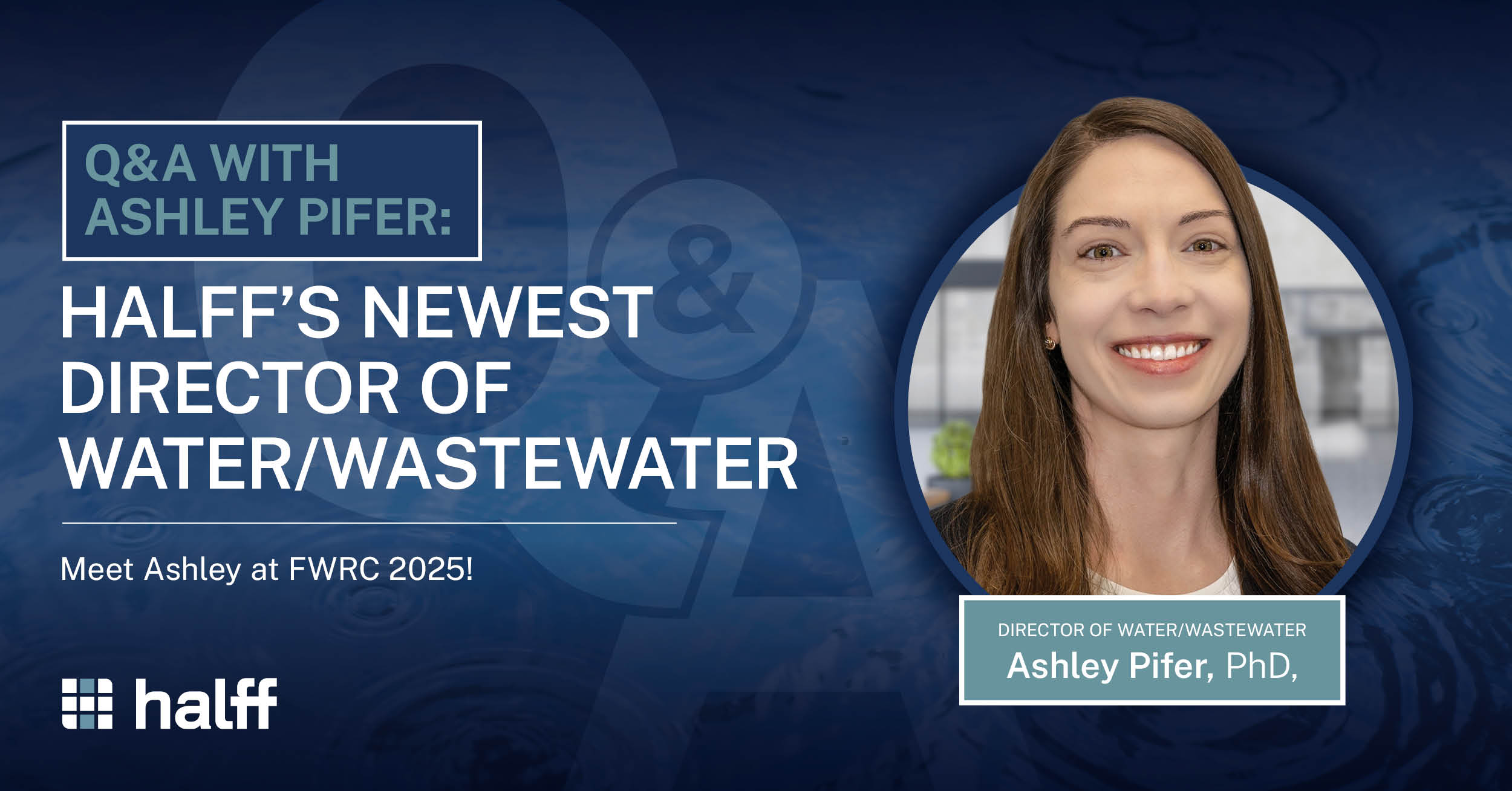 Halff's new W/WW Director Ashley Pifer Q&A interview FWRC FL